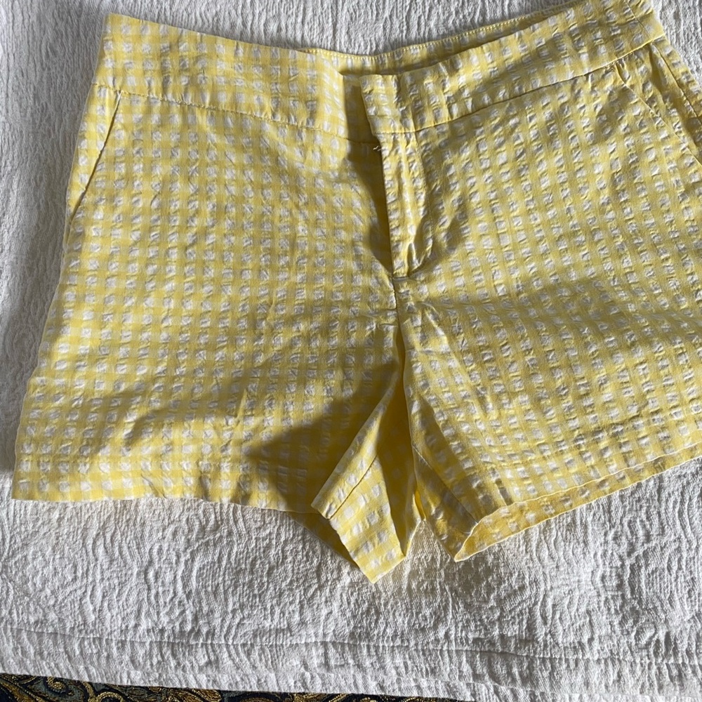 Maison Jules Womens Gingham Shorts EUC - Picture 3 of 8